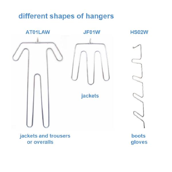 TOP TROCK žāvēšanas rāmis AT01LAW, metāla, cilvēka formas, paredzēts darba apģērba žāvēšanai.